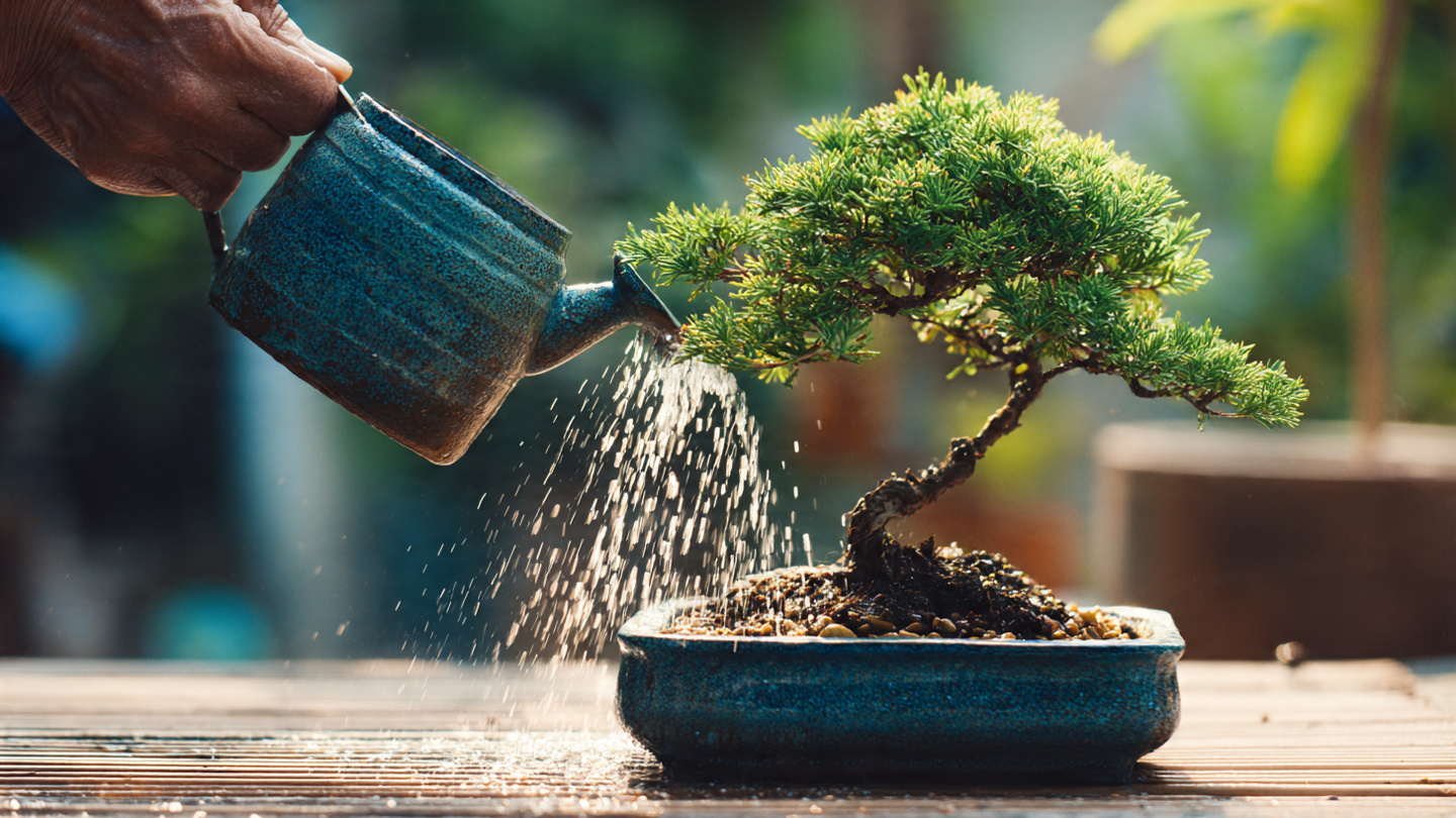 riego bonsai verano espana